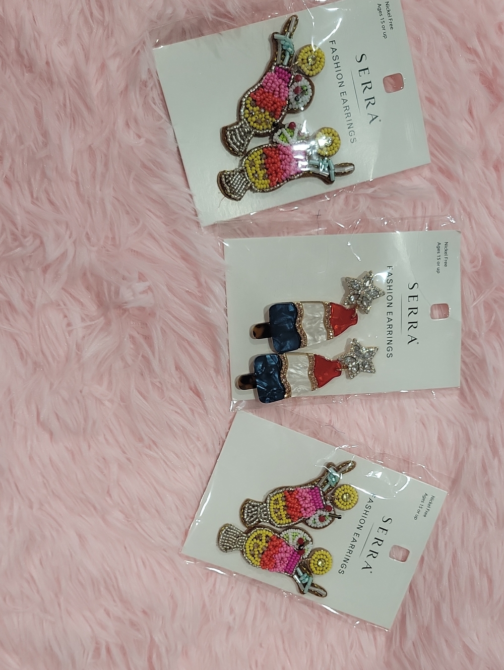 3 For $15 SERRA Earrings